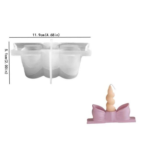 قالب سیلیکونی جاشمعی پاپیون