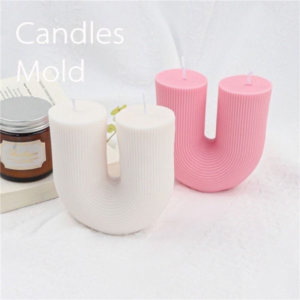 قالب شمع U شکل