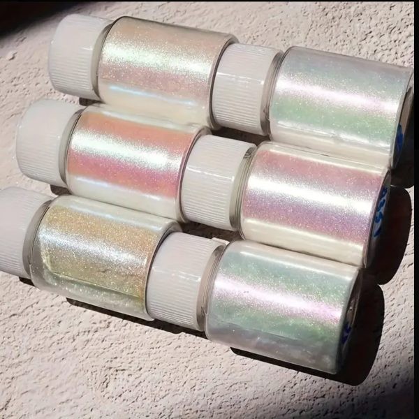 رنگ پودری کروم کهکشانی در ۵ طیف رنگی