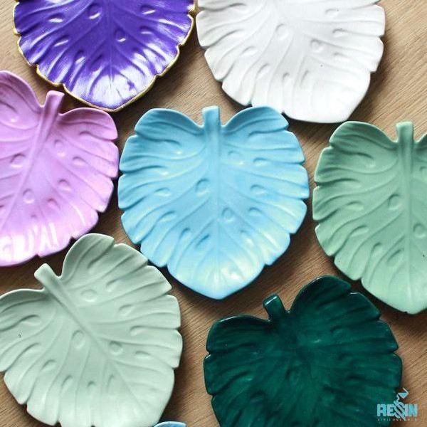 قالب بشقاب برگ