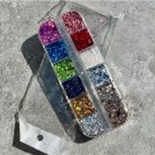 پک اکلیل درشت 12 رنگ