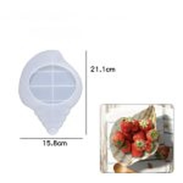 قالب سیلیکونی بشقاب صدف