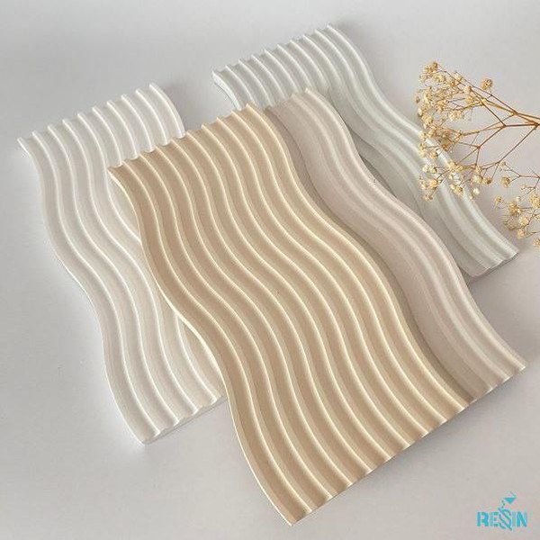 قالب سینی رنگینکمان طرح موج