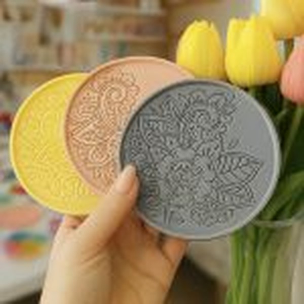 قالب زیر لیوانی ماندالا